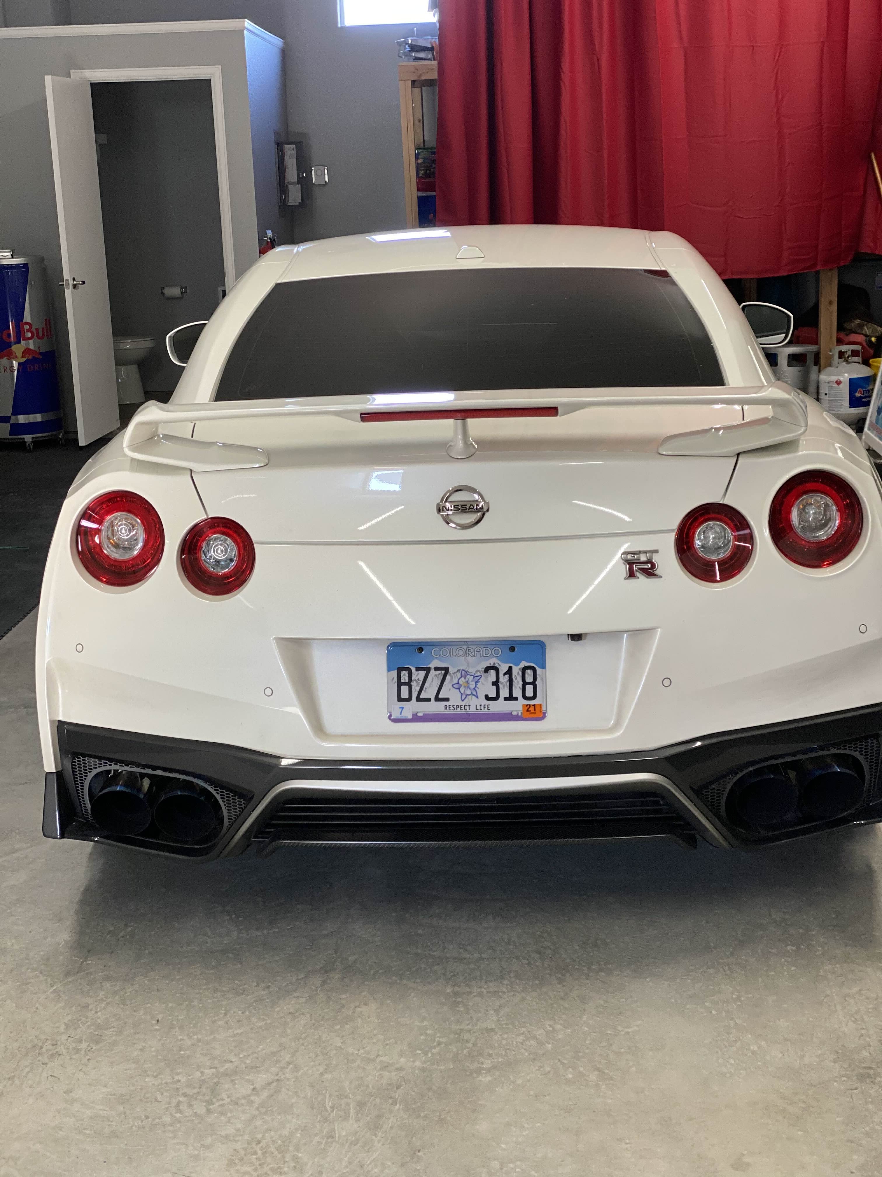 Nissan GT-R Rear View